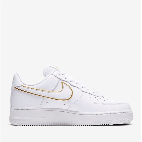 gold air force 1s